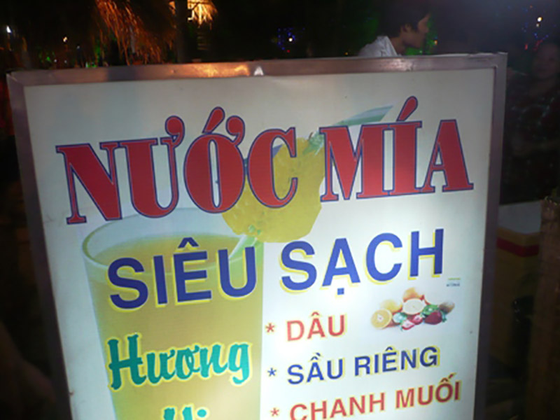 Bỏ túi bí kíp quảng cáo nước mía hiệu quả