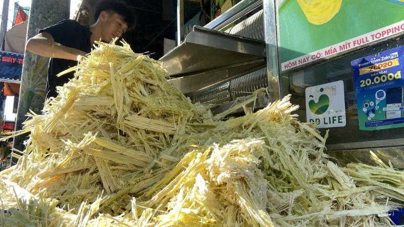 bán nước mía lít