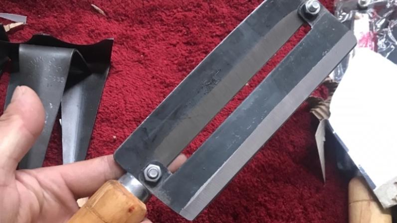 cách cạo vỏ mía nhanh