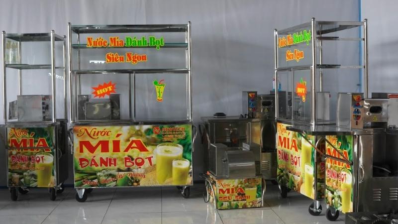 cách ép nước mía tại nhà