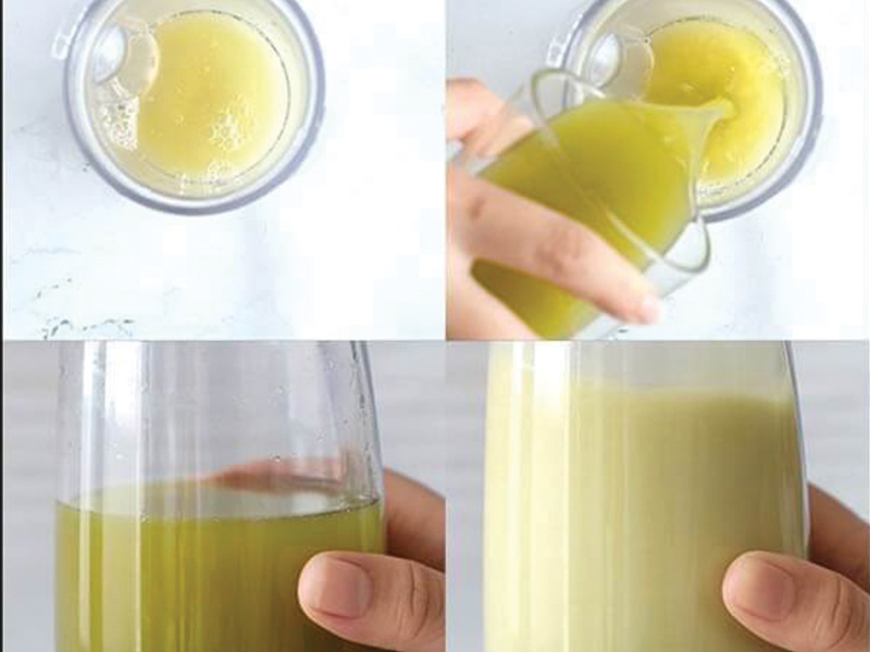 Cách làm nước mía đậu xanh giải nhiệt Cách làm nước mía đậu xanh giải nhiệt