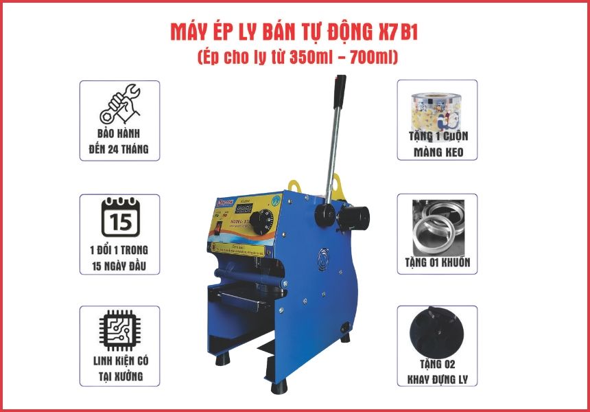 máy ép ly bán tự động x7b1