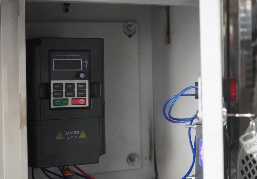 máy ép mía 2 lô thế hệ mới phi 90