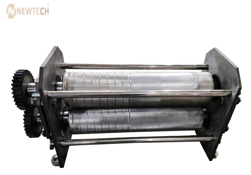 máy ép mía 2 lô thế hệ mới phi 90