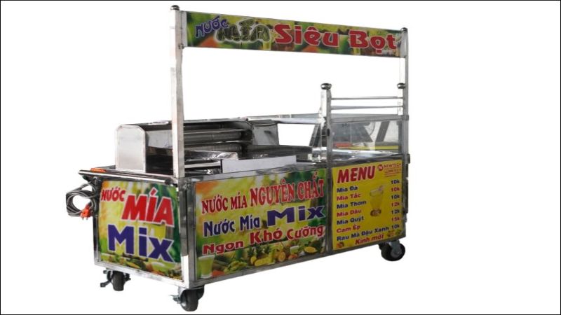 máy ép mía 2 lô thế hệ mới