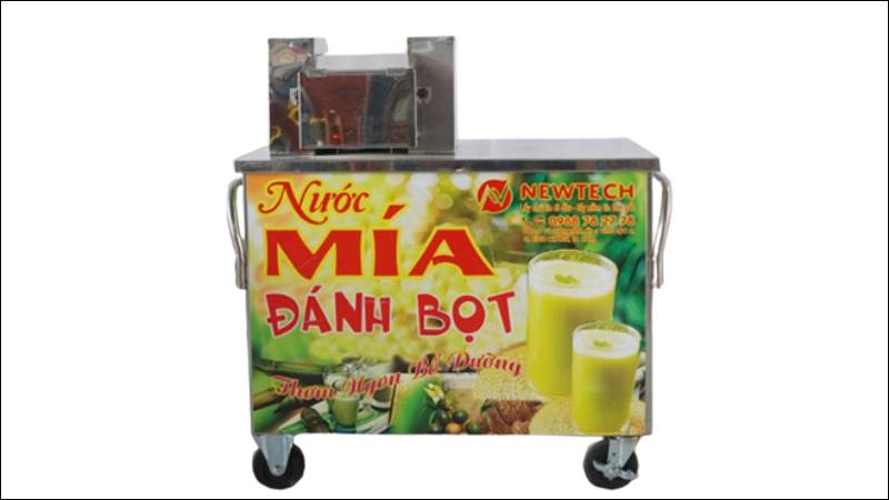 máy ép mía cao cấp đánh bọt 2025 máy ép mía cao cấp đánh bọt 2025
