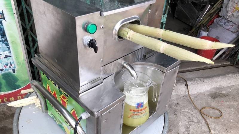 máy ép mía chạy bình ắc quy
