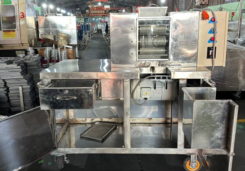 máy ép mía công nghệ lb 6 lô cn tạo bọt