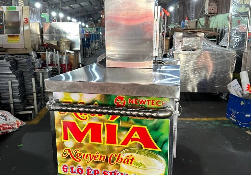 máy ép mía công nghệ lb 6 lô cn tạo bọt