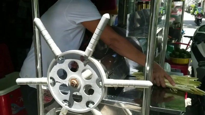 máy ép mía quay tay máy ép mía quay tay