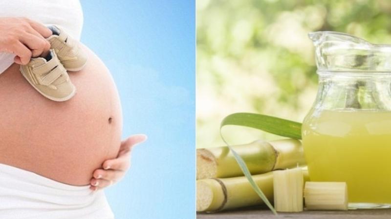 mẹ bầu 3 tháng đầu có được uống nước mía