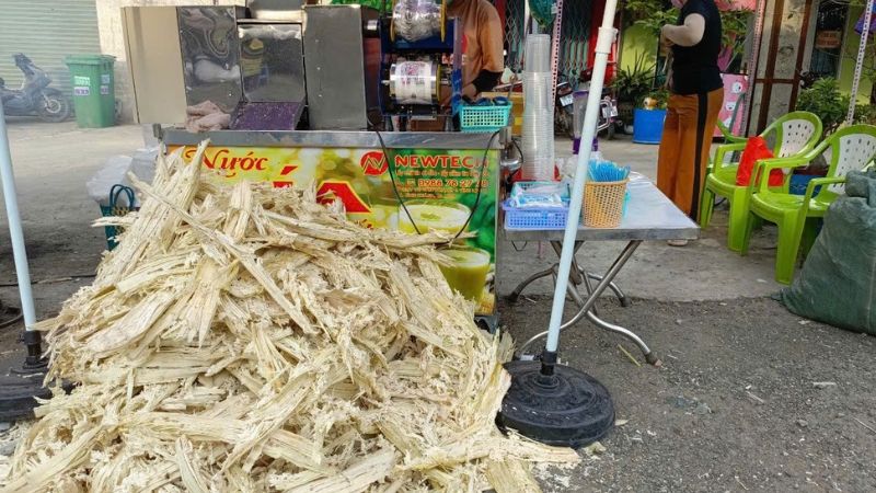 mẹo giữ nước mía xanh