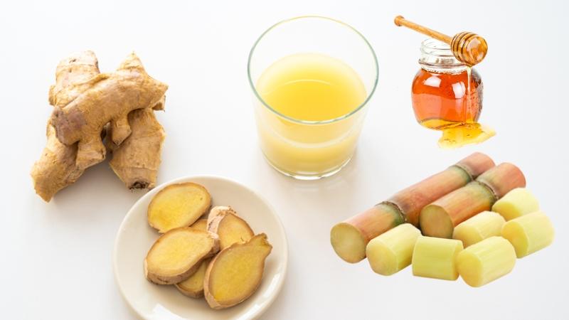 nước mía gừng
