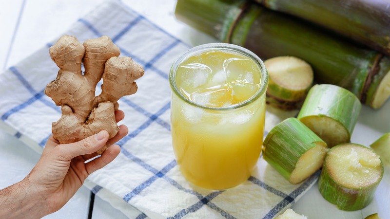 nước mía gừng nước mía gừng