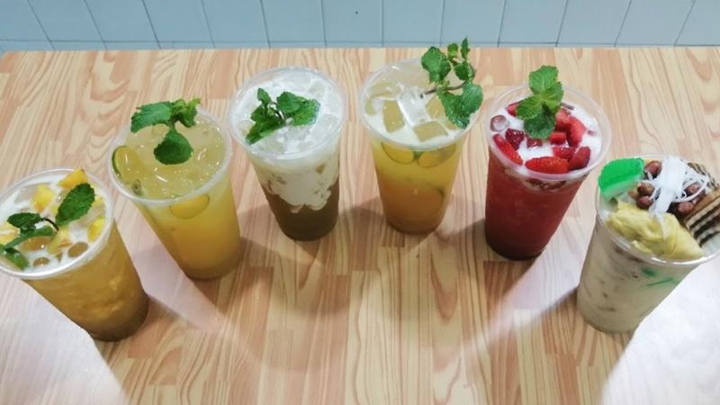 nước mía trái cây