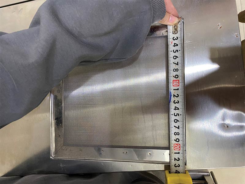 Lưới lọc của xe nước mía