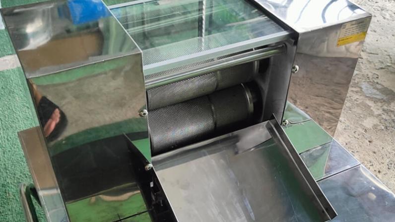 tự chế máy ép mía