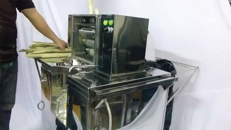 Tự chế máy ép mía tại nhà tiết kiệm chi phí
