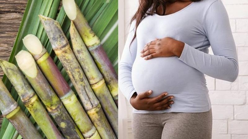 uống nước mía nhiều có tốt cho bà bầu không