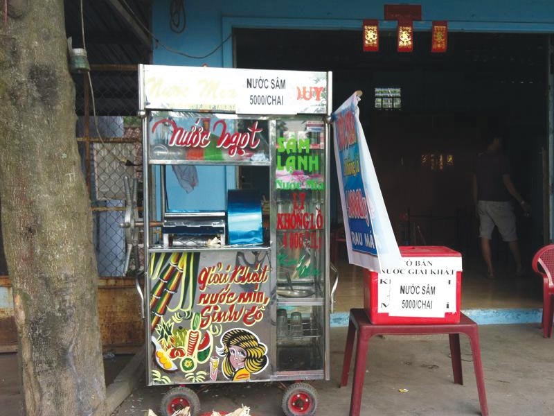 Khách hàng sử dụng máy ép nước mía Nhật Duy