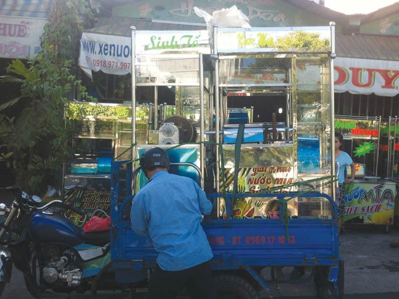 Máy ép mía Nhật Duy chính hãng
