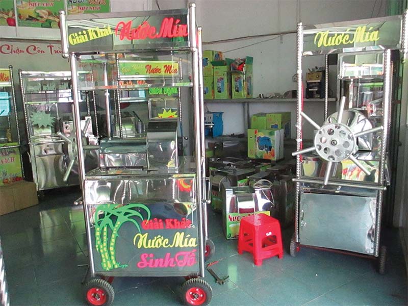 Nên lựa chọn xe nước mía truyền thống hay hiện đại Nên lựa chọn xe nước mía truyền thống hay hiện đại