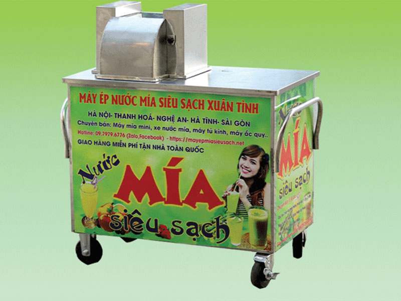 Xe nước mía hiện đại mang lại nhiều lợi ích Xe nước mía hiện đại mang lại nhiều lợi ích