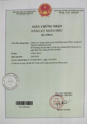 Giấy chứng nhận đăng ký nhãn hiệu