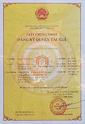 Giấy chứng nhận đăng ký quyền tác giả