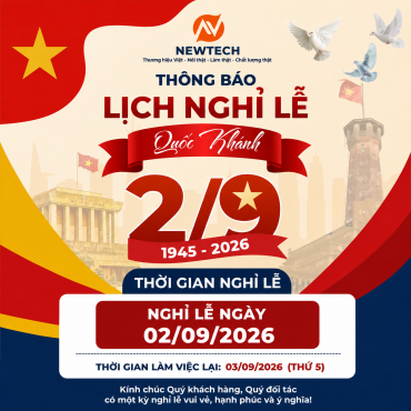 THÔNG BÁO NGHỈ LỄ QUỐC KHÁNH 02/09
