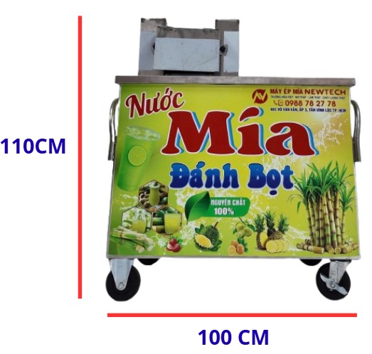 Máy ép mía siêu sạch 3 lô LBKTK