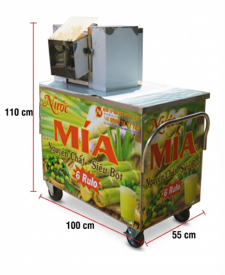 MÁY ÉP MÍA LIỀN BÀN 6 LÔ CAO CẤP ĐÁNH BỌT 304