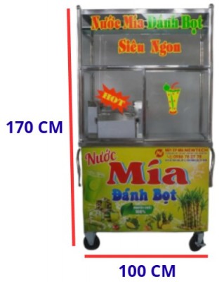 Máy ép mía siêu sạch 3 lô LBTK