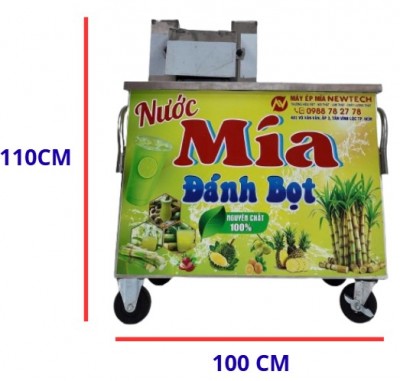 Máy ép mía siêu sạch 3 lô LBKTK