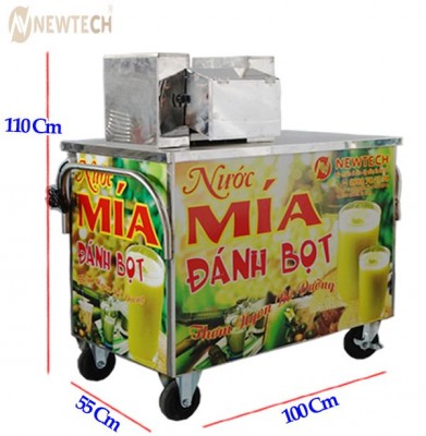 Máy ép mía cao cấp đánh bọt LB 02 PROVIP 2025